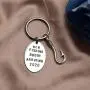 Pregnancy Announcement for Grandparents Grandpa New Fishing Buddy Arriving 2021 2020 Fishing Buddy Keychain Gift for Dad