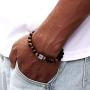 RIOSO Constellation Zodiac Bead Bracelet Horoscope Jewelry for Men Women Lucky Blessing Beaded Bracelets Wristband