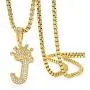 ROWIN&CO Crown Initial Letter Pendant Necklace Men Women Hip Hop Iced Out Gold Bling Diamond A-Z Capital Alphabet Monogram Name Jewelry Personalized Custom Letters Cubic Zirconia Necklace, with 24'' Chain ROWIN&CO Crown Initial Letter Pendant Necklace Men Women Hip Hop Iced Out Gold Bling Diamond A-Z Capital Alphabet Monogram Name Jewelry Personalized Custom Letters Cubic Zirconia Necklace, with 24'' Chain