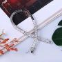 SHKA 925 Sterling Silver Square Cut Tennis Bracelet 18K Women’s Bracelet CZ Bracelets with Sparking Cubic Zirconia
