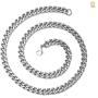 QGoliver Mens Cuban Link Chain Miami Curb Chain Stainless Steel Necklaces Hip Hop Jewelry for Men Women - Gold Silver, 8.5mm, 20''-24''