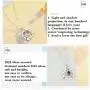 HACOOL Projective Necklace, I Love You Symbol of Steadfast The Memory of Love Different Languages for I Love U HACOOL Projective Necklace, I Love You Symbol of Steadfast The Memory of Love Different Languages for I Love U