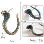 Boho Ethnic Cobra Snake Dangle Drop Earrings for Women Party Aniaml Earrings Hanging Hook Jewelry