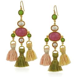 Ben-Amun Jewelry Spring Blush Earrings