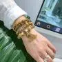 Baoqin Boho Beaded Bracelets for Women - Charm Stackable Multilayer Bracelets Gift for Women Girls Men