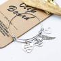 Memorial Bracelet in Memory of Dad Mom Sympathy Gift A Piece of My Heart Lives in Heaven Loss Jewelry for Her