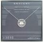 EFYTAL Inspirational Gifts, 925 Sterling Silver Bravery Linear Necklace, Geometric Pendant Jewelry for Women, Motivational Gift Ideas for Her, Best Friend