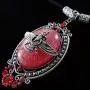 Asoodehdelan Antique Silver Red Farvahar Necklace Iranian Persian Gift Iran Zoroastrian Faravahar Art Asoodehdelan Antique Silver Red Farvahar Necklace Iranian Persian Gift Iran Zoroastrian Faravahar Art