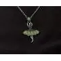DMOMSA Emerald Green Ballet Girl Pendant Necklace Jewelry Gift, Woman Gift Suitable for Birthday Party Anniversary Valentines Day DMOMSA Emerald Green Ballet Girl Pendant Necklace Jewelry Gift, Woman Gift Suitable for Birthday Party Anniversary Valentines Day