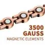WELMAG® Copper Magnetic Bracelet for Women, Beauty Therapy Copper Magnetic Bracelets Pain Relief Bracelets Magnetic Clasp Women Free Link Removal Tool WELMAG® Copper Magnetic Bracelet for Women, Beauty Therapy Copper Magnetic Bracelets Pain Relief Bracelets Magnetic Clasp Women Free Link Removal Tool