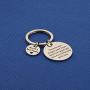 AKTAP Nanny Gifts Appreciation Keychain Nannies are Sent from Above to Teach and Care for Little Ones with Love Babysitter Jewelry Thank You Gift for Nanny