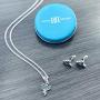 Dayna Designs Cactus Pendant Necklace - Enamel - Sterling Silver Jewelry Small for Women/Girls