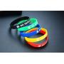 XUANPAI 5 Pack Rubber Silicone Sport Medical Emergency Alert ID Bracelets Wristband for Men Women Kids