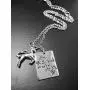 Plated Silver Alloy Unicorn Necklace Pendant Charms Chain for Females gifts- She Believed She Could So She Did ''Life Is Magical'' Unicorn Necklace
