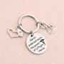 Flight Nurse Gifts Keychain Nurse Graduation Gifts Nurse School Student Gifts Inspiration Flight Nurse Jewelry Never Underestimate The Power of Flight Nurse
