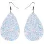 KaFu 4 Pairs Faux Leather Bohemia Earrings for Women Declaration Handmade Lightweight Petal Teardrop Dangle Leather Earring set,suitable for ladies and girls KaFu 4 Pairs Faux Leather Bohemia Earrings for Women Declaration Handmade Lightweight Petal Teardrop Dangle Leather Earring set,suitable for ladies and girls
