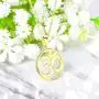 JO WISDOM Women OM Necklace,925 Sterling Silver Indian Yoga Aum Om Ohm Necklace JO WISDOM Women OM Necklace,925 Sterling Silver Indian Yoga Aum Om Ohm Necklace