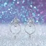 Eusense Celtic Knot Earrings, Sterling Silver Polished Good Luck Irish Celtic Jewelry Gift for Women Girls Eusense Celtic Knot Earrings, Sterling Silver Polished Good Luck Irish Celtic Jewelry Gift for Women Girls
