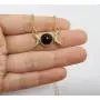 Triple Moon Goddess Symbol Semi-Precious Stones Jewelry