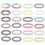 BodyJ4You 24PC Choker Necklace Set Henna Tattoo Stretch Elastic Jewelry Women Girl Gift Pack