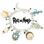 Rick and Morty TV Series Charm Bracelet w/Gift Box Adult Cartoon Scientist Science Cosplay Jewelry Series by Superheroes