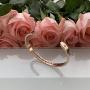 iLuckyCuff Silver/Gold/Rose Gold Stainless Steel Inspirational Cuffs for Women Girl Encouragement Friendship Graduation Birthday Gifts Be Bold Be Courageous Be Your Best