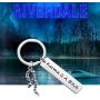 WSNANG Riverdale Inspired Gift Karma is A Bitch Keychain Southside Serpents Snake Charm Jewelry Riverdale TV Themed Gift