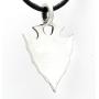Trilogy Jewelry Pewter Kokopelli Arrowhead Native American Pendant on Leather Necklace