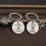 ENSIANTH Captain First Mate Ship Happen Keychain Funny Boating Gifts Sailing Gifts Nautical Gifts Gifts for Boaters, Sailors, Fishermen