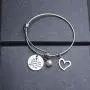 TOGON Christian Bracelet Inspirational Religious Bible Verse Cross Jewelry Spiritual Stainless Steel Bracelet Personalized Baptism Encouragement Gifts