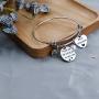 Step Mother Gift Thank You for Loving Me as Your Own Step Mother Bracelet Step Mom Bracelet Step Mom of Bride Gifts Adoption Bracelet Foster Mom Gift（BR-As your own）
