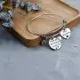 Step Mother Gift Thank You for Loving Me as Your Own Step Mother Bracelet Step Mom Bracelet Step Mom of Bride Gifts Adoption Bracelet Foster Mom Gift（BR-As your own）