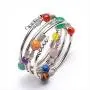 PSEEHEE Natural Semi-Precious Chakra Healing Gemstone Bracelet, Crystal Beads Stretch Unisex Jewelry PSEEHEE Natural Semi-Precious Chakra Healing Gemstone Bracelet, Crystal Beads Stretch Unisex Jewelry