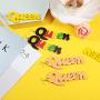 8 Pairs Afrocentric African Wood Earrings African Wooden Dangle Text Earrings Natural Ethnic Earrings