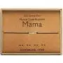 Mama Bracelet Morse Code Jewelry Gift for Mom Sterling Silver Beads on Silk Cord inspirational Gift for Her