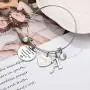 Iefil Sister Gifts from Sister Bracelets, Stainless Steel Always My Sister Forever My Friend Sister Charm Bracelets Expandable Friendship Bangle Bracelets Sister Jewelry Gifts for Birthday Iefil Sister Gifts from Sister Bracelets, Stainless Steel Always My Sister Forever My Friend Sister Charm Bracelets Expandable Friendship Bangle Bracelets Sister Jewelry Gifts for Birthday