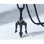 XUANPAI Stainless Steel Mens Punk Trident Neptune Pendant Necklace Statement Ring Gifts for Him Hip Hop Jewelry Set XUANPAI Stainless Steel Mens Punk Trident Neptune Pendant Necklace Statement Ring Gifts for Him Hip Hop Jewelry Set