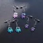 COMTRUDE Among Us Earring, Premium Stainless Steel Strategy Casual Game Earring for Girls COMTRUDE Among Us Earring, Premium Stainless Steel Strategy Casual Game Earring for Girls