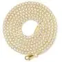 Nuragold 14k Yellow Gold 2.5mm Cuban Chain Curb Link Diamond Cut Pave Two Tone Pendant Necklace, Mens Womens Lobster Lock 16'' 18'' 20'' 22'' 24'' 26'' Nuragold 14k Yellow Gold 2.5mm Cuban Chain Curb Link Diamond Cut Pave Two Tone Pendant Necklace, Mens Womens Lobster Lock 16'' 18'' 20'' 22'' 24'' 26''