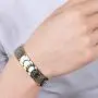 Stainless Steel Magnetic Bracelet- Arthritis Pain Relief & Carpal Tunnel Relief Magnetic Therapy Bracelets for Men (Silver & Gold) Stainless Steel Magnetic Bracelet- Arthritis Pain Relief & Carpal Tunnel Relief Magnetic Therapy Bracelets for Men (Silver & Gold)