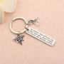 FUSTMW Nurse Gift Nurse Keychain RN Charm Nursing Graduation Gift Medical Jewelry Nurse Inspirational Gifts