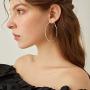 36 Pairs Bohemian Tassel Earrings Set Vintage National Style Leather Heart Shape Earrings Acrylic Stud Hoop Drop Dangle Earrings for Women Girls Valentines Day Birthday Gifts