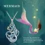 Bolelis 925-Sterling-Silver Star Mermaid Necklace - Cute Animal Pendant for Litter Girl Daughter Women Wife Mothers Day Christmas Birthday Jewelry Gift Bolelis 925-Sterling-Silver Star Mermaid Necklace - Cute Animal Pendant for Litter Girl Daughter Women Wife Mothers Day Christmas Birthday Jewelry Gift
