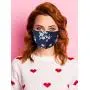 Womens Reusable Reversible Fabric Face Mask Cotton Floral Prints Badger Smith