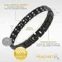 MagnetRX® Womens Ultra Strength Magnetic Therapy Bracelet - Arthritis Pain Relief & Carpal Tunnel Titanium Magnetic Bracelets for Women - Adjustable Length with Sizing Tool (Black) MagnetRX® Womens Ultra Strength Magnetic Therapy Bracelet - Arthritis Pain Relief & Carpal Tunnel Titanium Magnetic Bracelets for Women - Adjustable Length with Sizing Tool (Black)