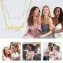 Custom4U Name Plated Necklace 18K Gold Plated Stainless Steel - Personalized Name Pendant - Name Gift Bridesmaid Birthday Jewelry Gift for Girls Women Custom4U Name Plated Necklace 18K Gold Plated Stainless Steel - Personalized Name Pendant - Name Gift Bridesmaid Birthday Jewelry Gift for Girls Women