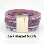 MUERDOU Infinity Leather Cuff Bracelets for Women Handmade Wrap Bangle Boho Bracelets for Women Teen Girl Boy
