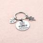 WSNANG Retirement Gift Nursing Keychain I M A Retired Nurse Keychain Enjoy Retirement Gift for Nurse RN NP LVN LPN BSN
