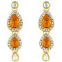 Aheli Wedding Wear Indian Kundan Maang Tikka Earrings Necklace Set Bollywood Ethnic Traditional Jewelry for Women