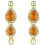 Aheli Wedding Wear Indian Kundan Maang Tikka Earrings Necklace Set Bollywood Ethnic Traditional Jewelry for Women Aheli Wedding Wear Indian Kundan Maang Tikka Earrings Necklace Set Bollywood Ethnic Traditional Jewelry for Women